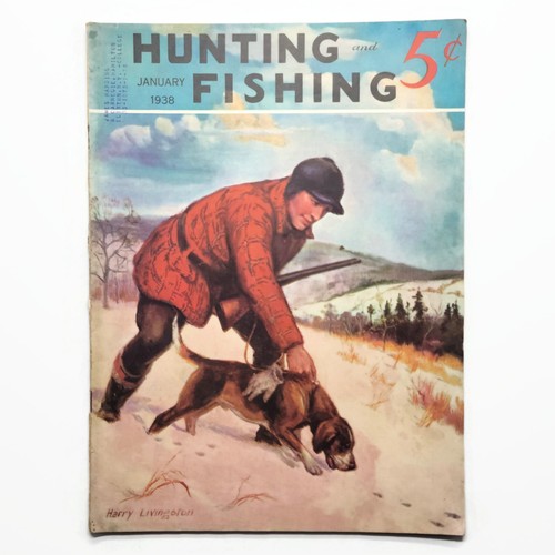 Vintage january 1938 - january, hunting