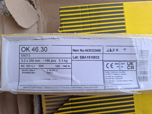 Esab e6013 electrodes - esab,