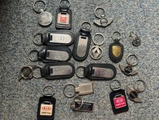 Car Keyrings Job Lot Bundle Auto Vehicle Citroen Mini Mercedes Keyring Keychain