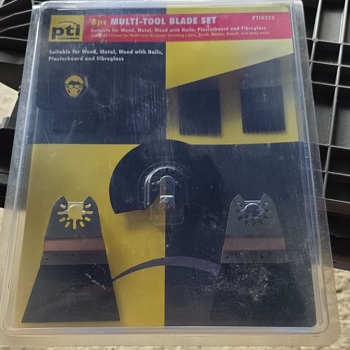 Pti 8pc hss multi tool - 8pc, blade