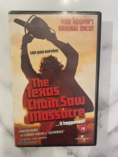 Vhs horror the texas - vhs,