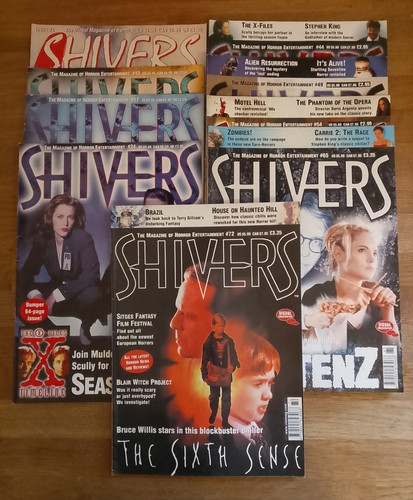 Magazines x10 shivers horror - x10,