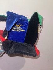 Vintage Walt Disney Hunchback Of Notre Dame Jester Hat -  Bells