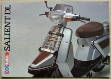 YAMAHA SALIENT DL 49cc MOPED Sales Brochure c1984 #LIT-3MC-0107803-84E