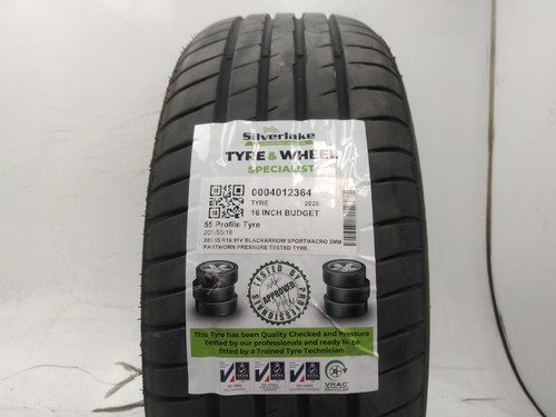 205 r16 91v blackarrow - 205,