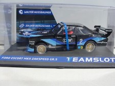 TEAM SLOT FORD ESCORT MKII ZAKSPEED GR.6  BLACK/BLUE  #2 13102  1:32 SLOT BNIB