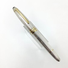 Montblanc 146 legrand solitaire sterling silver fountain pen 18k gold nib