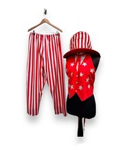 USA Uncle Sam Costume Size Medium/Large - Ex Hire Fancy Dress Costume Patriotic