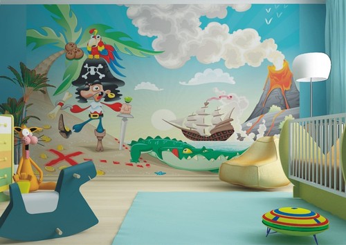 Baby boy mural wallpaper - baby,
