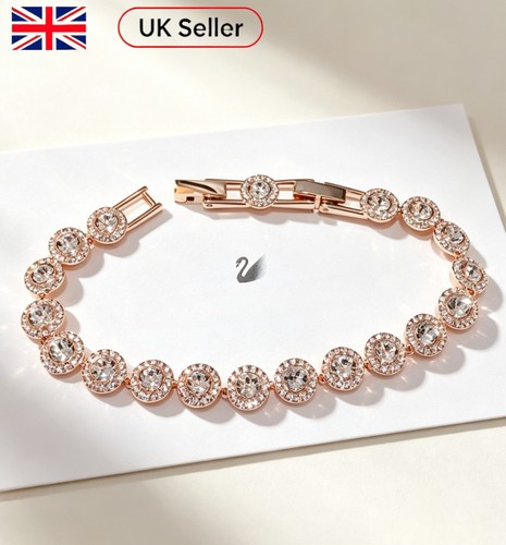 Swarovski rose gold tennis - swarovski,