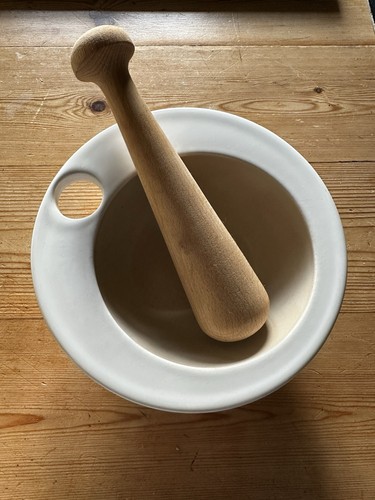 Stylish pestle and mortar - pestle,