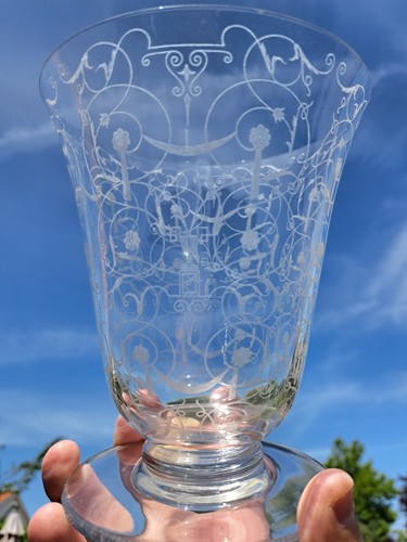 Baccarat crystal vase