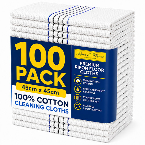100 cotton floor - floor, cleaning
