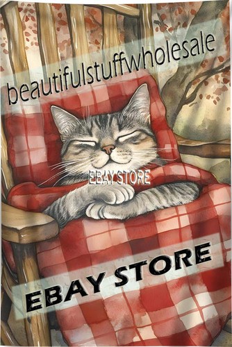 Cozy cat tapestry - cat,