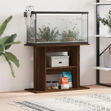 Aquarium Stand Brown Oak