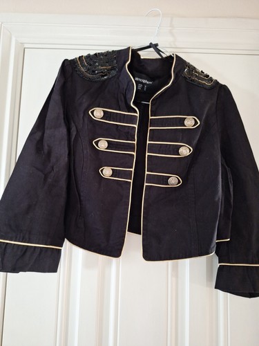 Womens black atmosphere bolero - black,
