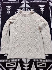 Aran Chunky Hand Knit 100%