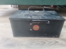 Vintage First Aid Tin Boots