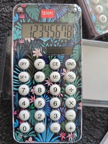 Legami calculator unique flora - legami,