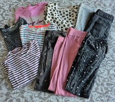 Bundle Of Girls Tops Jumpers