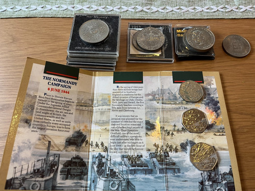 Commemorative coin collection - commemorative,