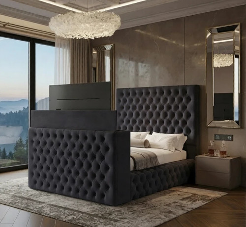 New ottoman ambassador bed - new, tv