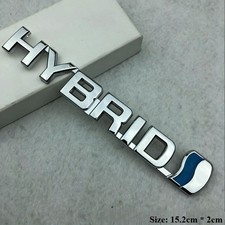 Strong Hybrid Car Emblem