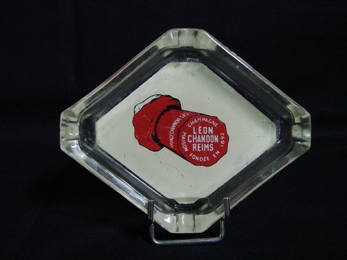 Old champagne glass - old,