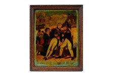 Glass Painting, Reverse,  The