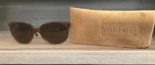 Vuarnet  Pouilloux-Paris Skilynx Acier Sunglasses Brown & Beige Case Rare
