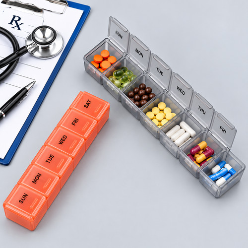Day weekly pill box - 7,