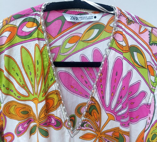 Zara 70s retro printed - 70s,