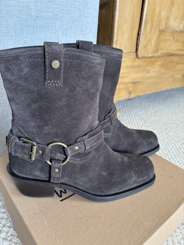 Brown western ankle boots - western,