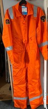 HaVeP Flame Retardant multi use Coveralls Reflective Tape  46R Orange  BNWT