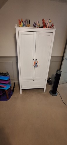 Ikea child wardrobe white - child,