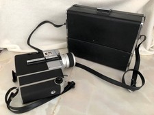 Sankyo Super CM400 Super 8 Cine Film Camera & Case Vintage 8mm Cine Camera