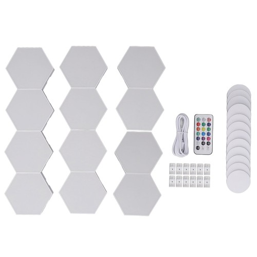 Hex wall light geometric - light,