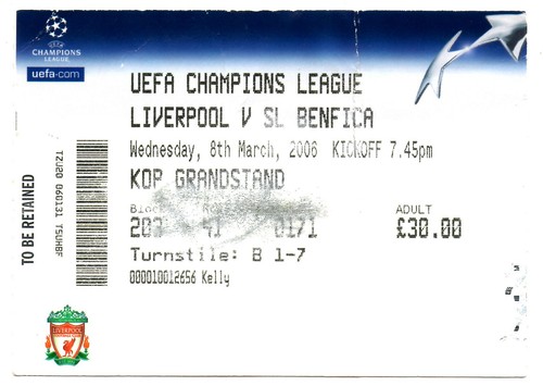 Ticket liverpool - ticket,