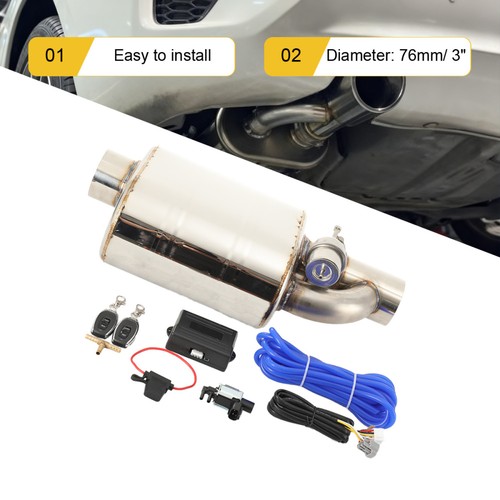 76mm exhaust muffler - 76mm,