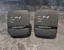 2 x BT Broadband Extender 500 Powerline Adapters