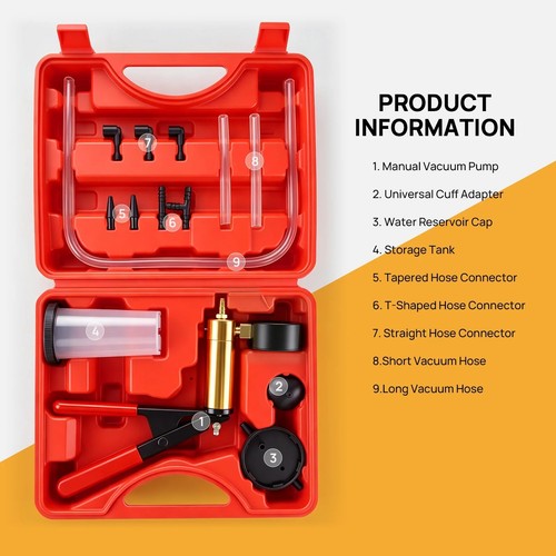 Hand vacuum pump - hand, held