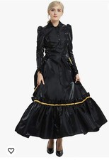 GRACEART Womens Edwardian Victorian Vixen Deluxe Costume Top and Skirt Size 10