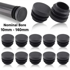Round Plastic Tube End Caps