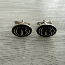 OZWALD BOATENG Cufflinks Black