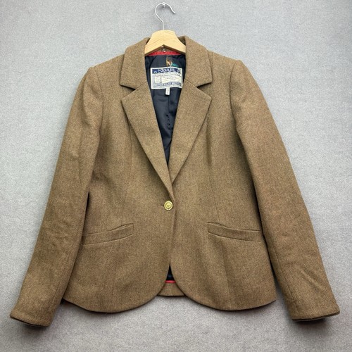 Joules tweed jacket 12 - jacket,