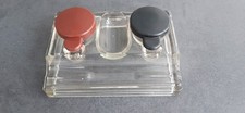 Art Deco Style Glass inkwell