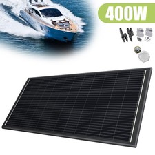 Black 400W 12V Solar Panel