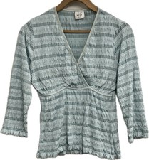 Next Ladies Blue Top Size UK