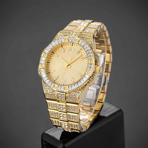 Iced out bling - iced, quartz