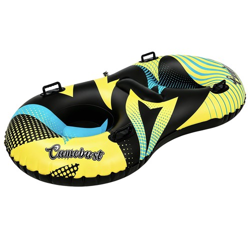 Inflatable snow tube seats - inflatable,